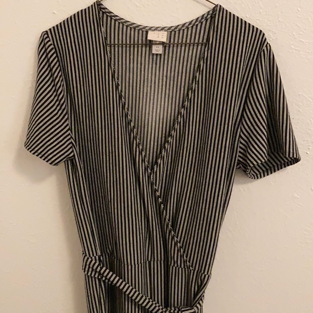 Comfy cute striped jumpsuit